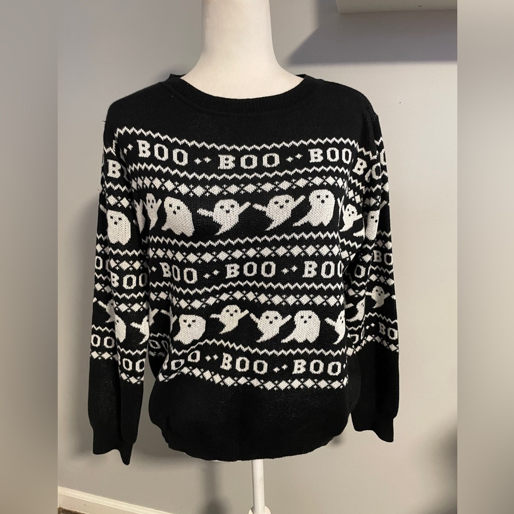 Halloween Ghost Sweater
